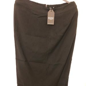 REDUCED!Universal Standard Black Skirt 10-12 NWT
